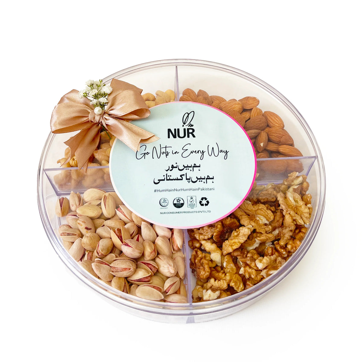 Small Dry fruit Crystal Acrylic Box